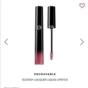 Armani lip lacquer. 503 fatale